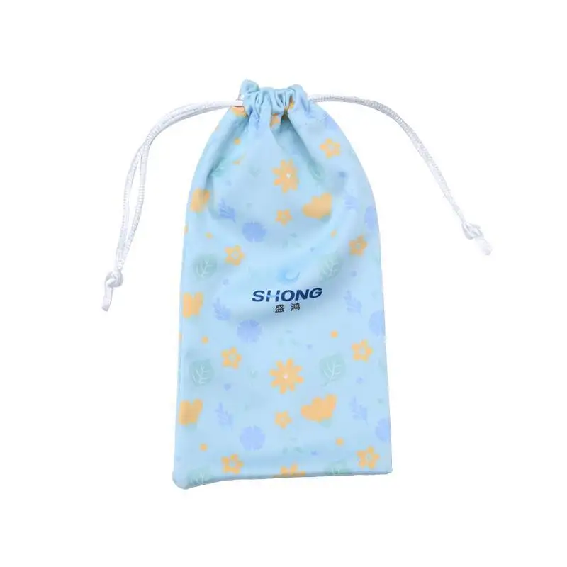 Simple  small, fresh, high-quality sunglasses storage bag, multi-functional, durable mobile phone glasses, dustproof bag