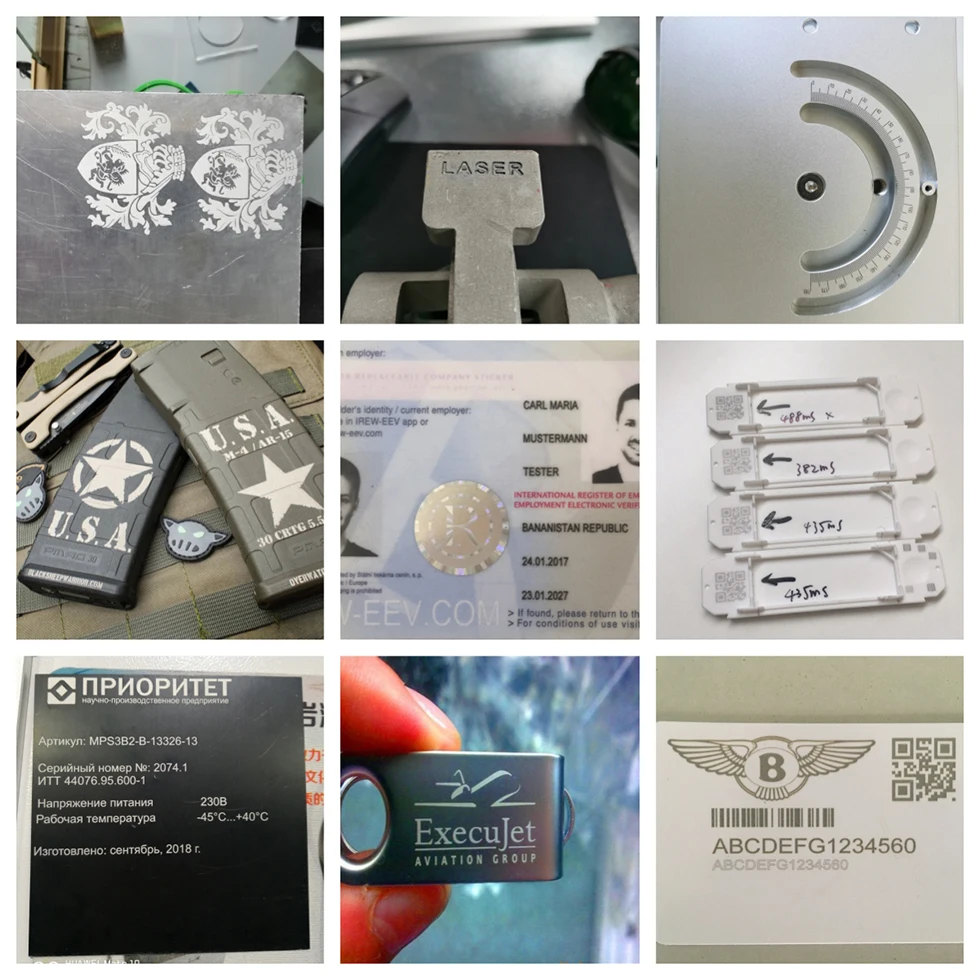 Hot Sell 3in1 Laser Marking Machine Pulse l Engraving for Vin Gantry Type 600*600mm
