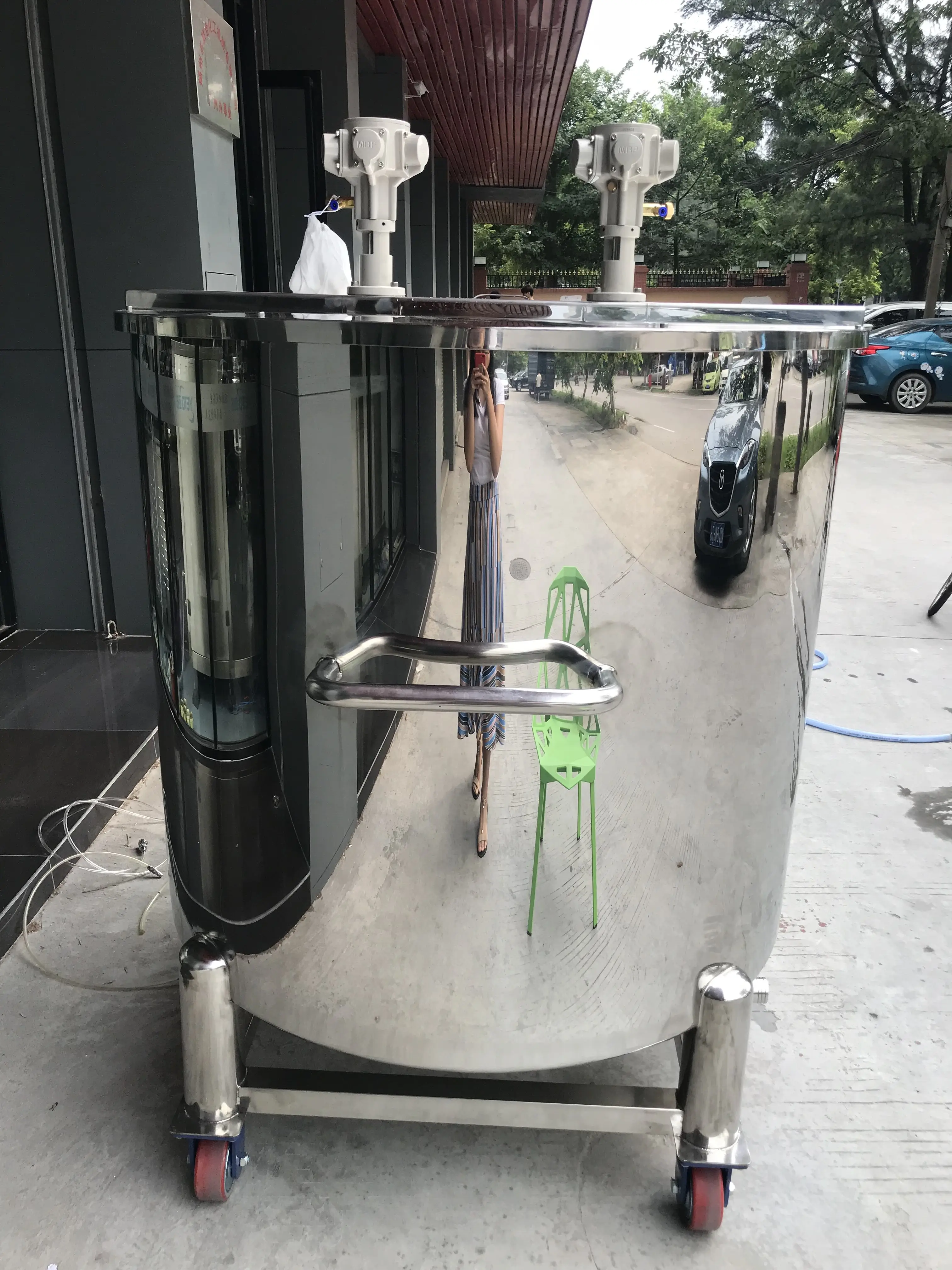 YETO 1000L hand washing liquid soap mixing making machine liquid detergent blender mixer tank price