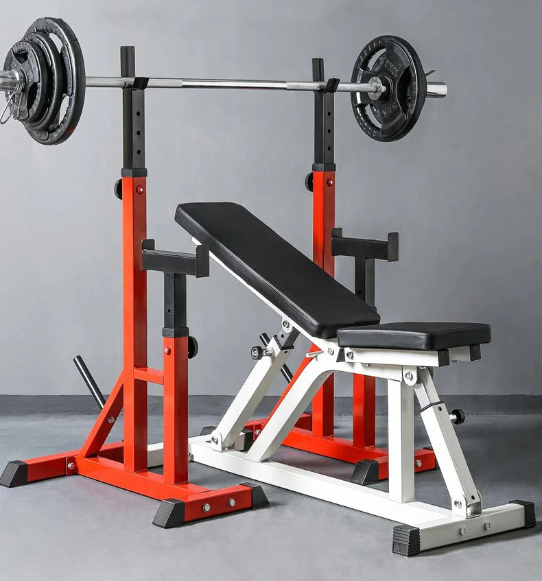 High Quality Folding Squat Rack Smith Machine Half Barbell Rack Rack Squat Smith