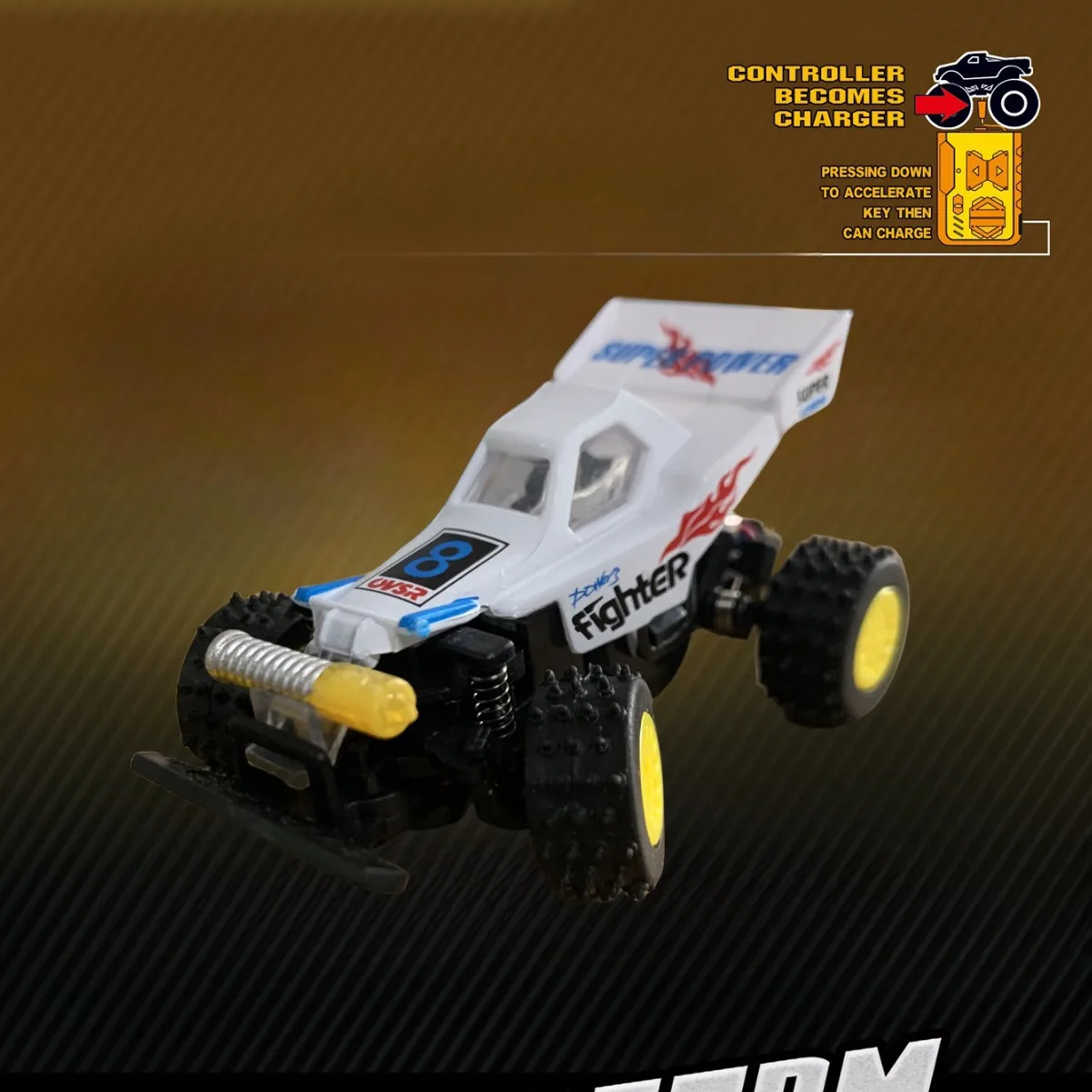 SongYi Fun Mini RC Truck Toy for Kids Remote Control Mini Mountain Radio Vehicle Gift Toy For Child