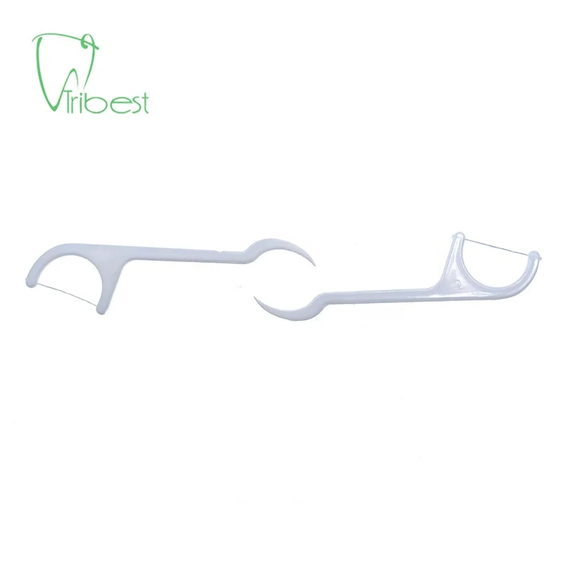 Tribest Daily oral care disposable use floss stick bags/boxes/drums Dental floss toothpick