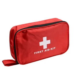 Mini Empty Medical Storage Bag Portable Pouch  First Aid Kit Bag Empty for Home Outdoor Travel Camping Hiking