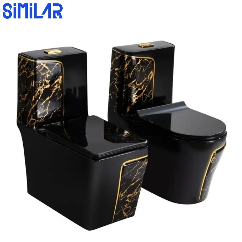 SIMILAR Maillard Marble Factory Bathroom Round Toilets for Bathroom