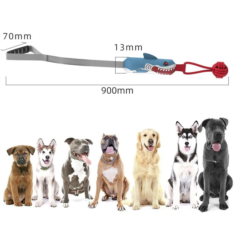 New pet sound interactive toy cotton ball dog teeth grinding teeth pulling interactive relief toy