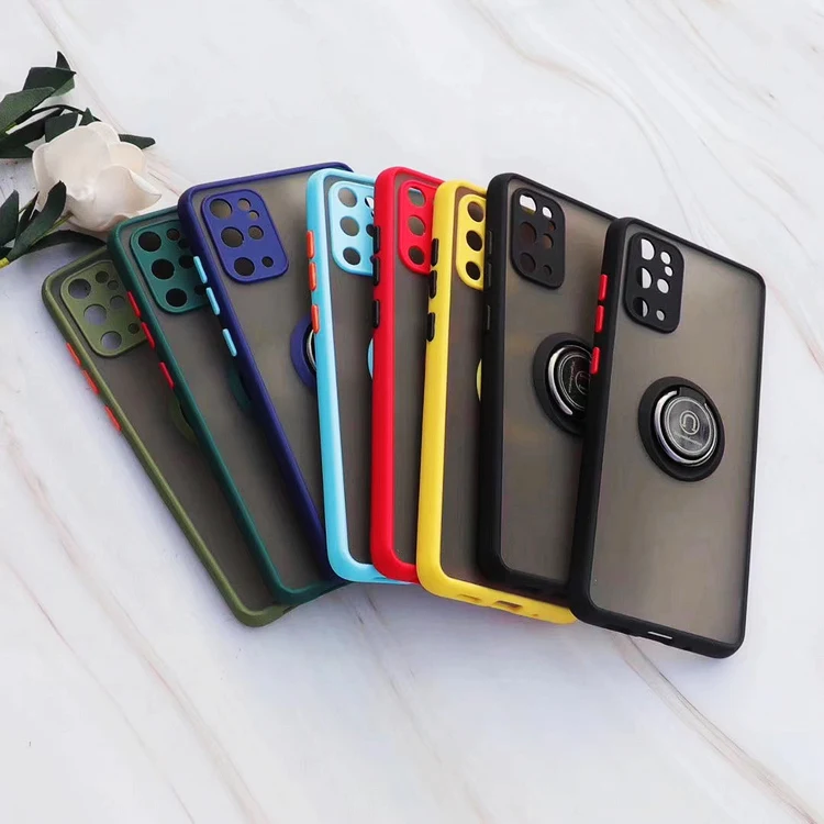 Mobile Accessories Phone Case Magnetic Suction Ring For REALME C2 A1K C20 C21 Luxury Design Phone Cover Case