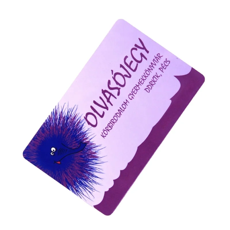 Глянцевая отделка ISO14443A M1 карты Программируемый RFID карты 13,56 мГц