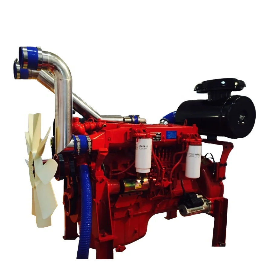28hp до 500 л.с. 4-тактный 4/6 цилиндровый дизельный двигатель с водяным охлаждением пожарный насос дизельного двигателя электрический старт