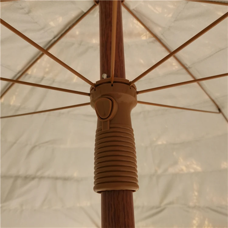 China manufacturer commercial new thatch roof pp straw beach umbrella