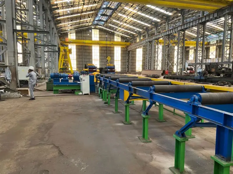 Automatic Steel Structure and H Beam Hydraulic Flattening Machine