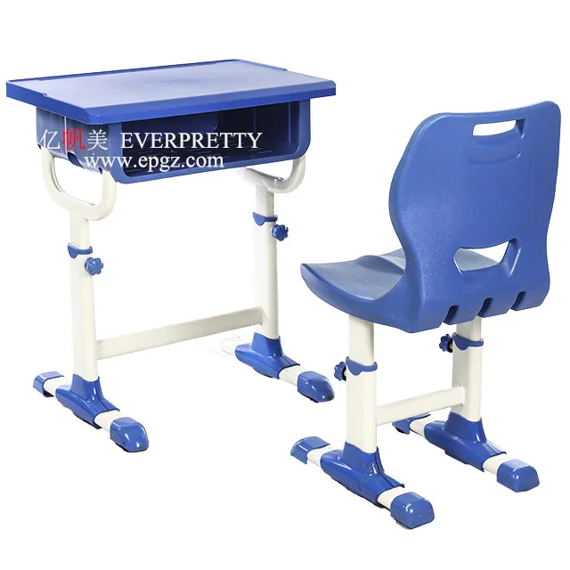 High quality with competitive price double students desk and chair school  sets school furniture