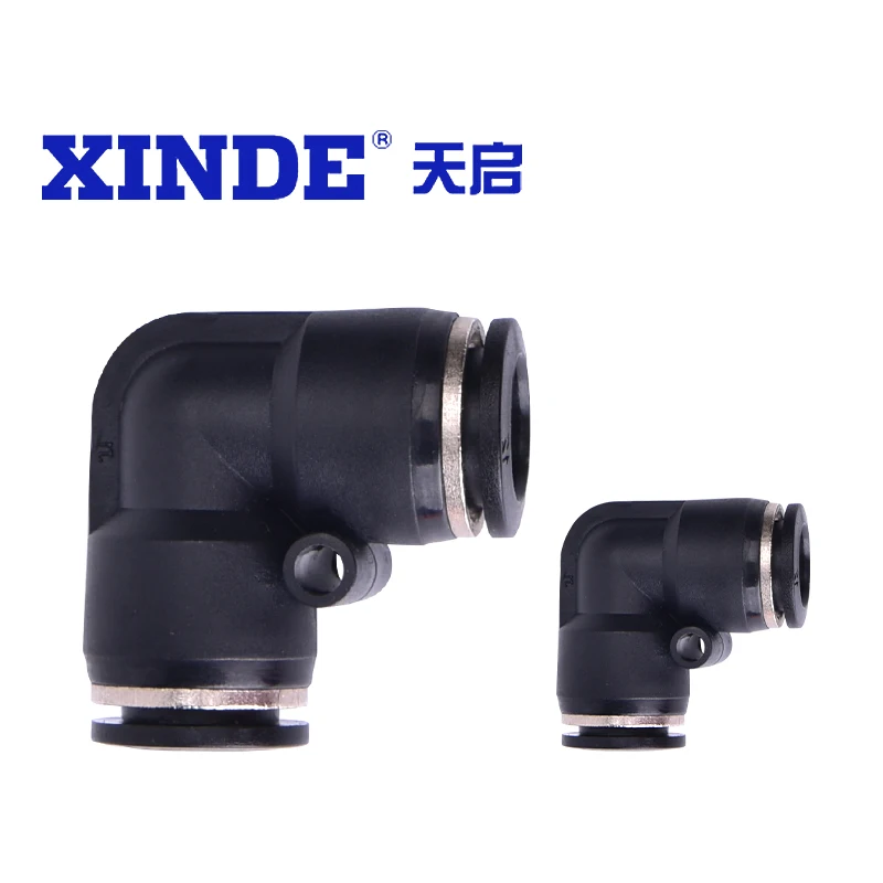 2-Way PV Type Plastic Body 4mm 6mm 8mm 10mm Plastic Pipe Quick Connector Tube Fitting SMC Pneumatic