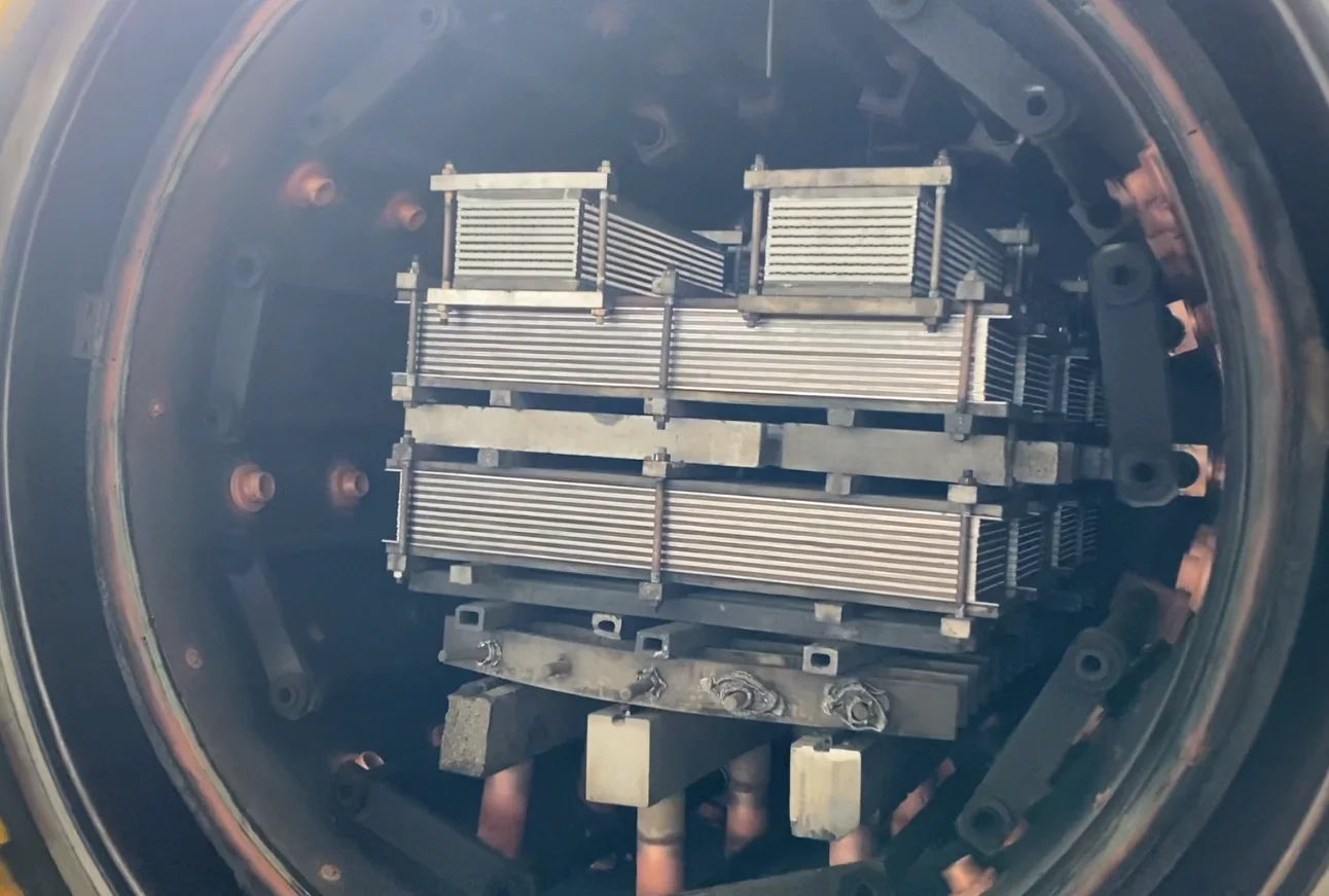 800c Continuous Atmosphere Aluminum Brazing Vacuum Furnace For Radiators Air-Conditioning Evaporators Heat Exchangers