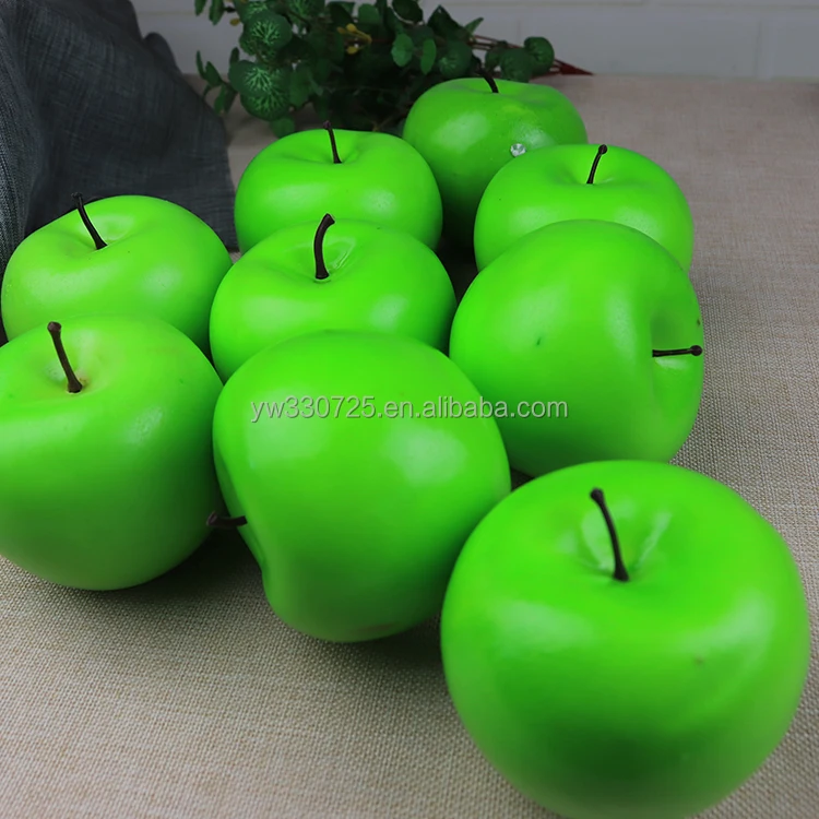 simulated red fruit simulation artificial fruits and vegetables artifi School decoration Multi color decorative apples
