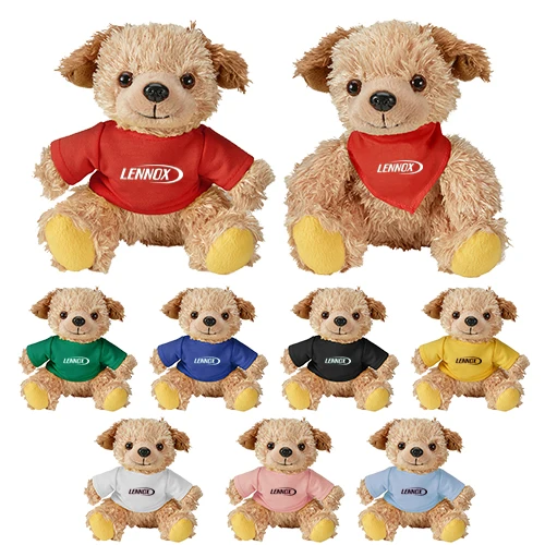 Customized Plush Animal Toy with T-shirt logo Low MOQ Custom Logo Plush Dolls Stuffed Animal Custom Soft Teddy Bear Toys