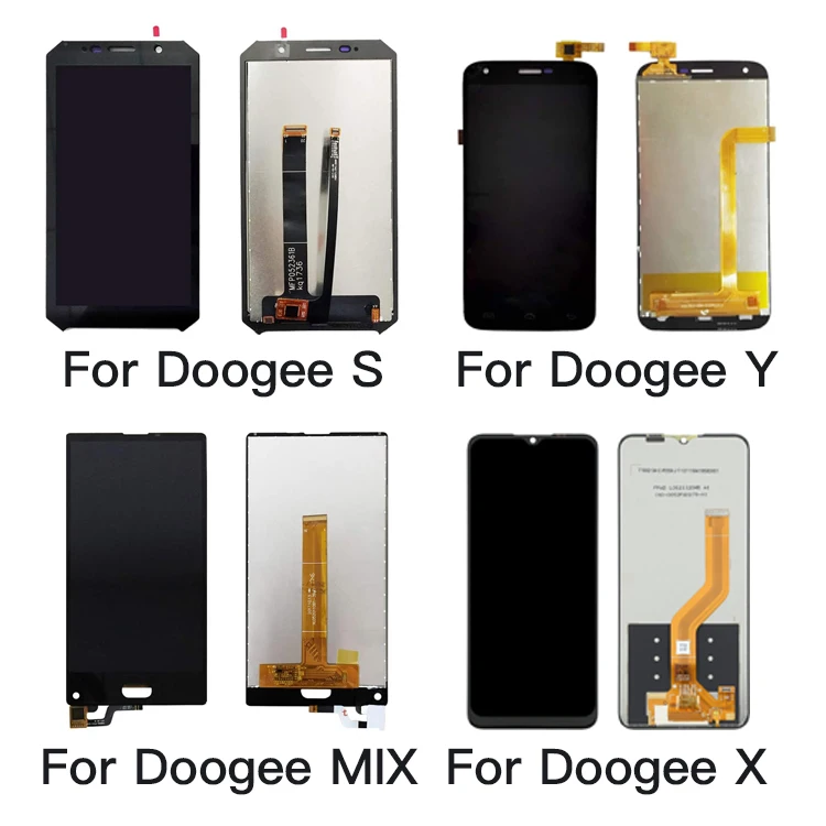 Lcd manufacturer smartphone touch lcd screen replacement for doogee N10 N20 N30 N40 X60 X70 X93 X95 X96 Pro V10 V20 V30 V40 LCD