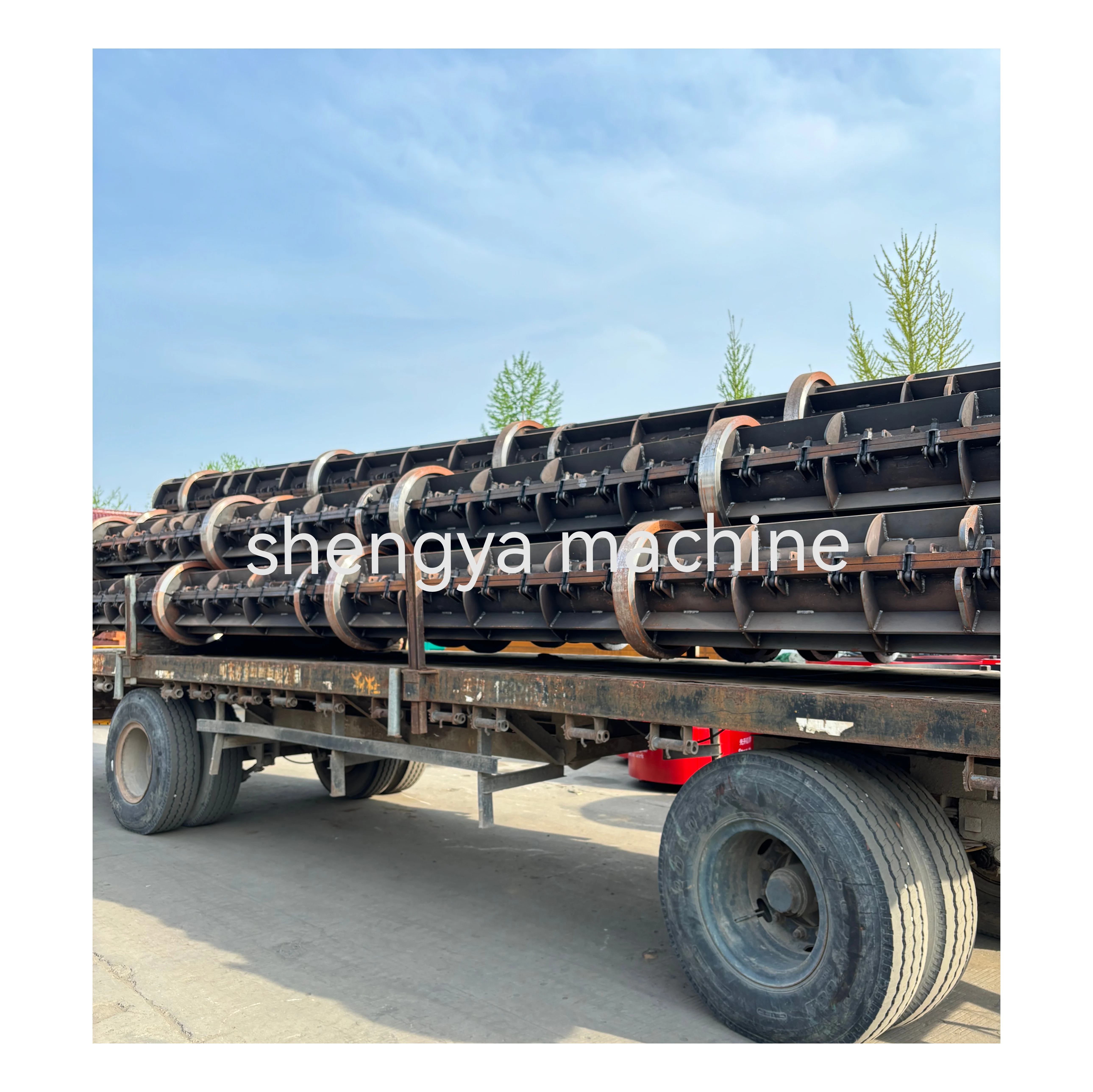 concrete pole making  machine Cement Electric Pole Production Line for Concrete telephone poles