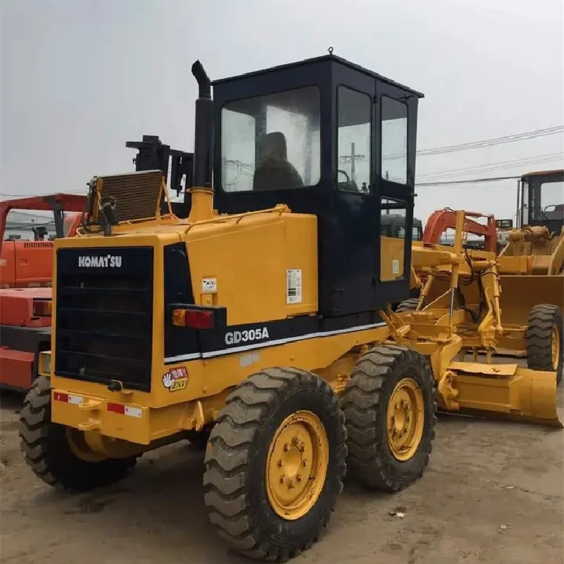 Chinese Used Harga Komatsu GD305A Road Machine for Sale Price Motor Graders