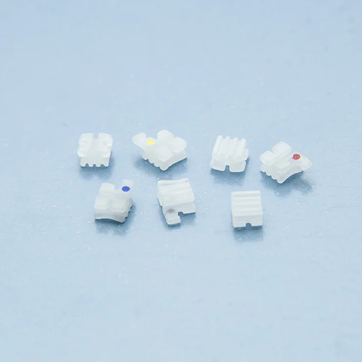 Customized Ceramic Bracket Mini Dental Braces Orthodontic Bracket