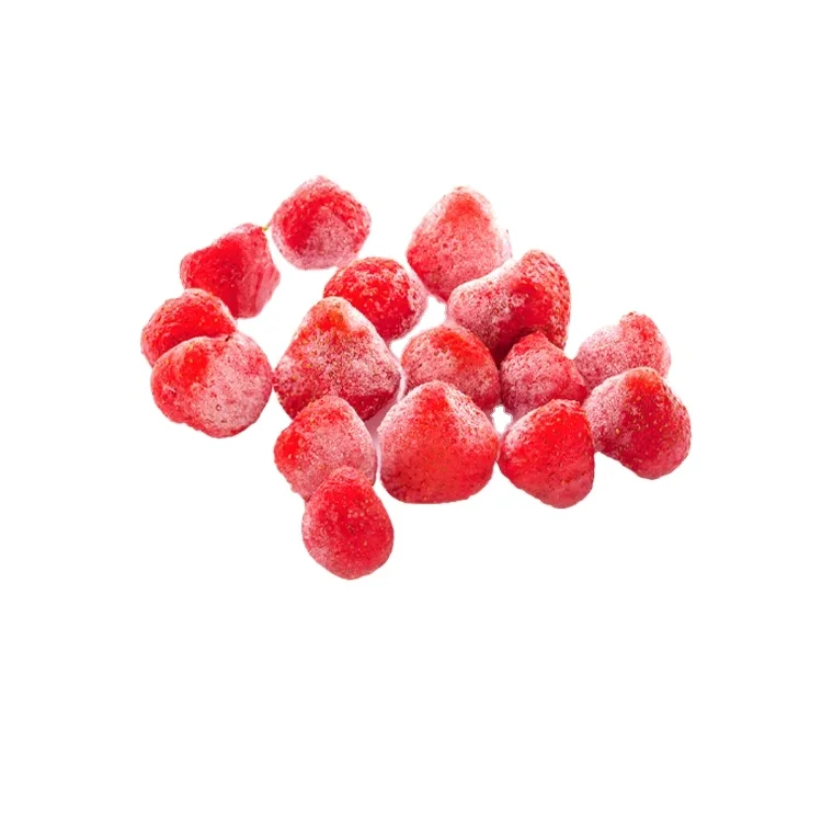 Wholesale Sweet Juicy IQF Strawberry for Smoothie Packs Frozen fruits
