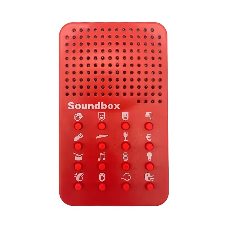 Custom Design Portable Electronic Noise Maker Music Box Funny Talking Sound Machine with Sound Effects