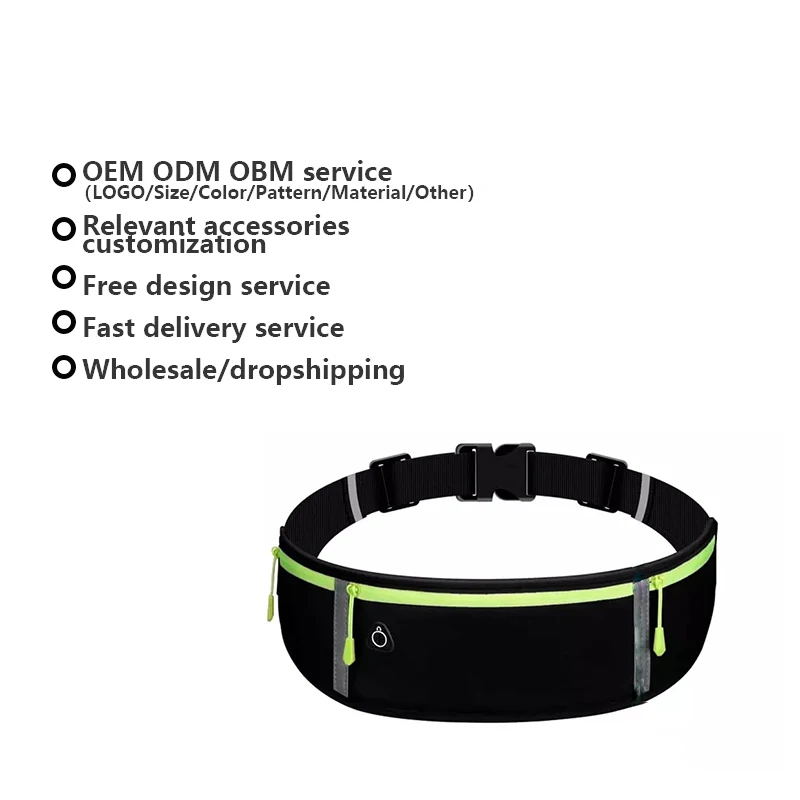 Custom Waist Pack Women Fashion Multifunction Fanny Pack Bum Bags Hip Money Belt Travel For Mobile Phone Bag Waterproof Unisex