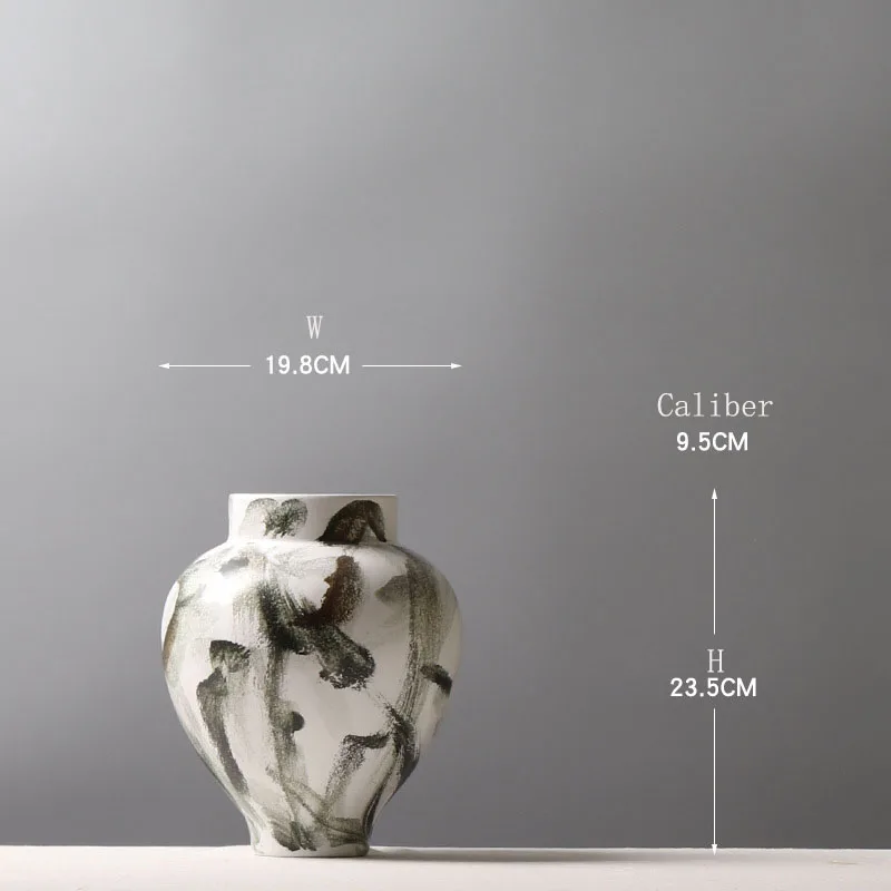 Customized Chinese New Traditional Style Handmade Porcelain Ceramic Flower Vases Home Decoration Vases