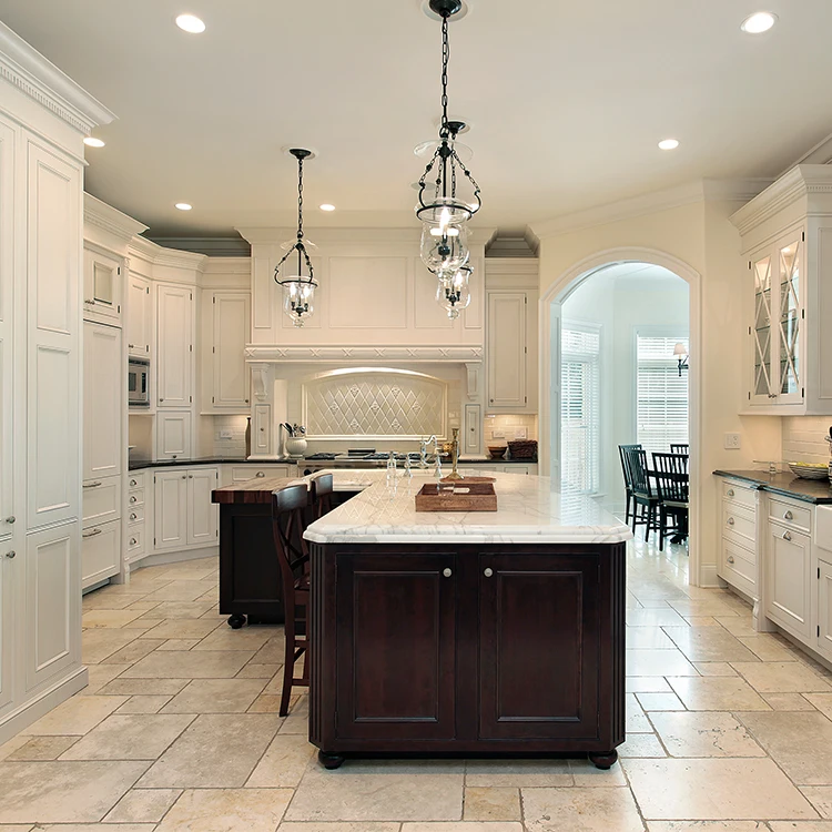 Cherry Solid Wood Kitchen Cabinet Unique Islands Modular Remodeling Manufacturer