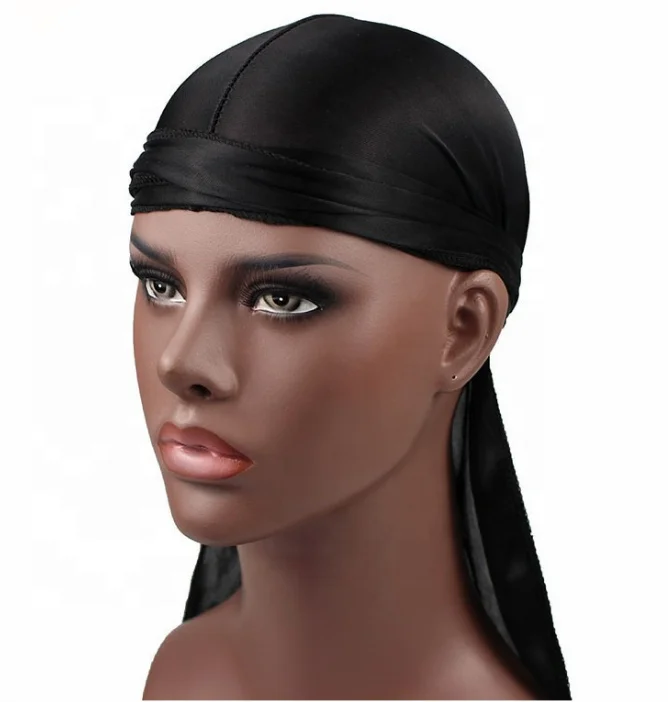Оптом на заказ шелковистый durag для мужчин и женщин