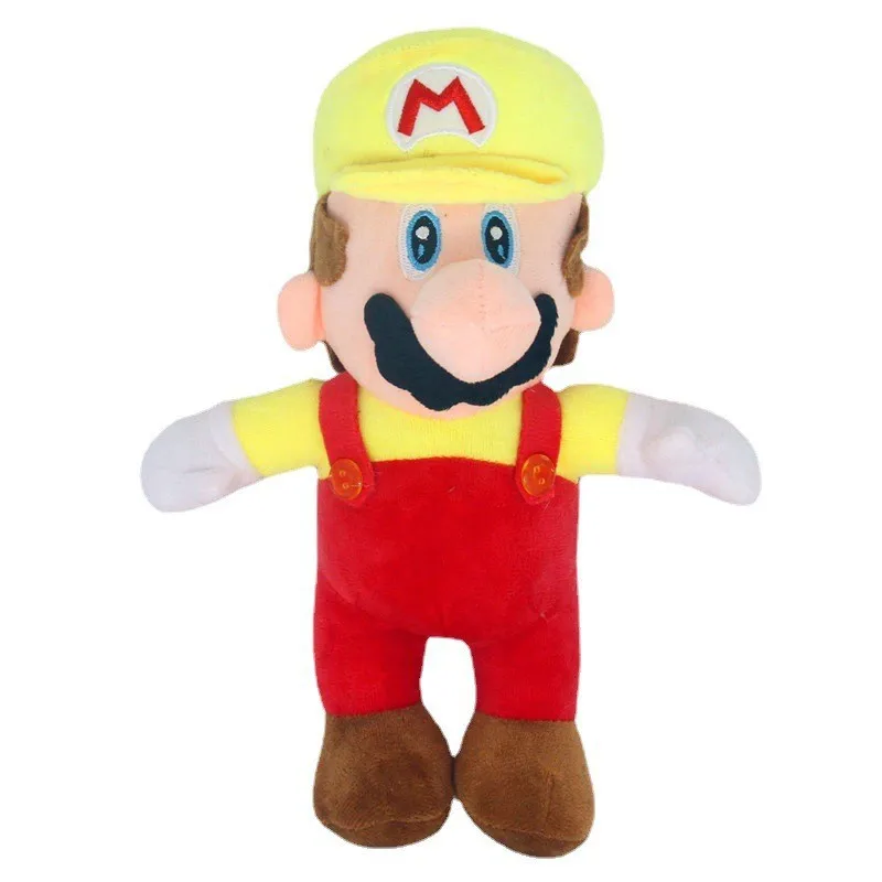 2023 New 25cm Super Bros Plush Toy Mario Doll Soft Stuffed Animal Dolls Toy Kids Children Birthday Christmas Gift Mario Plush