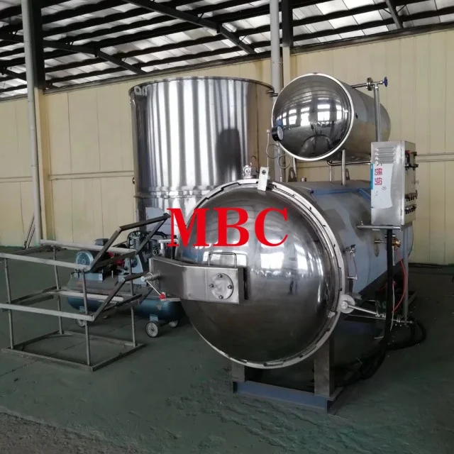 
Canned food autoclave / pouches retort / glass bottle food sterilizer 