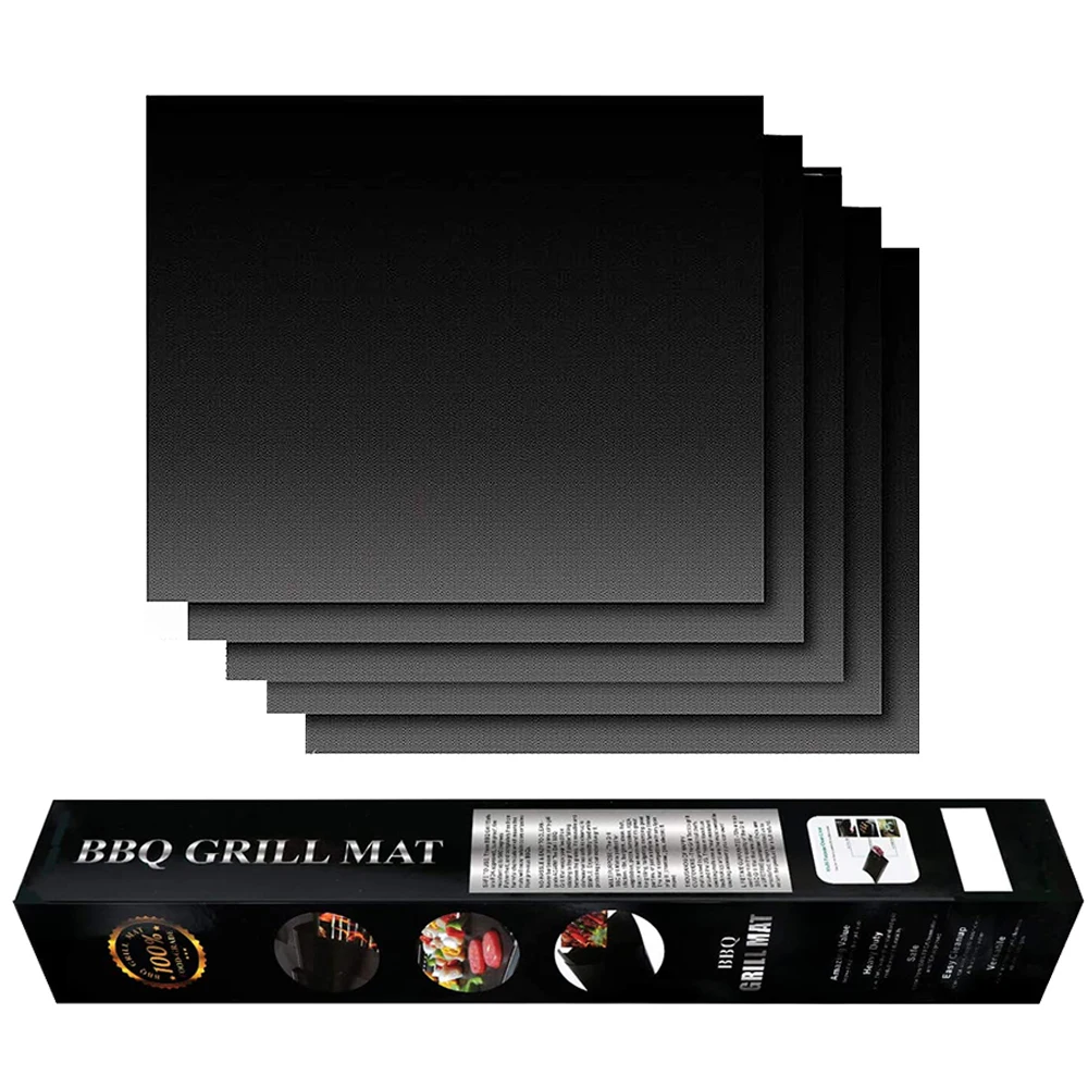 Dongjian Customized NON-STICK Reusable Grilling Baking Cooking Mats BBQ Grill Mat