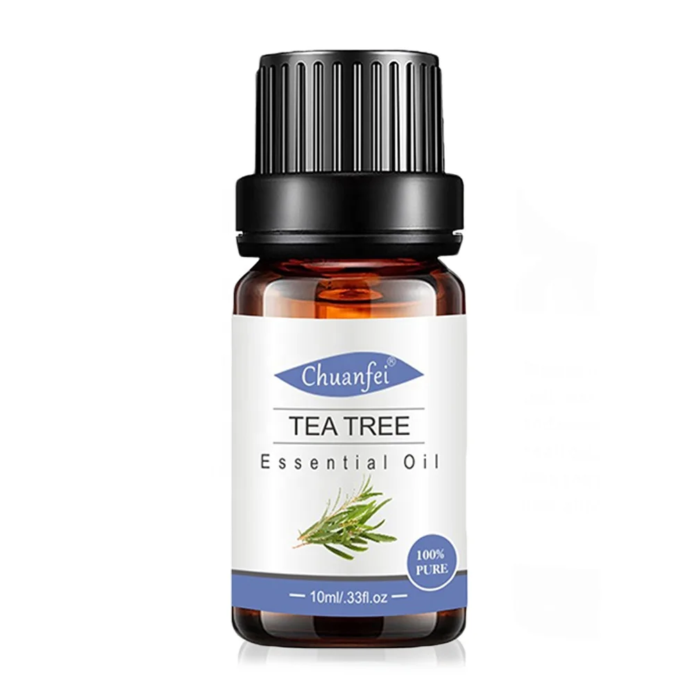 Wholesale custom export high quality medical grade health care natural essential oil 10ml tea tree essential oil