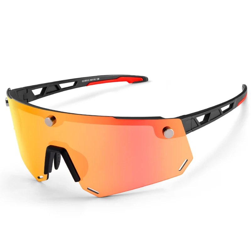 ROCKBROS New TR90 Frame Mirrored lens Windproof Cycling Sport UV400 Sunglasses For Men Polarized Sunglasses magnetic eyewear