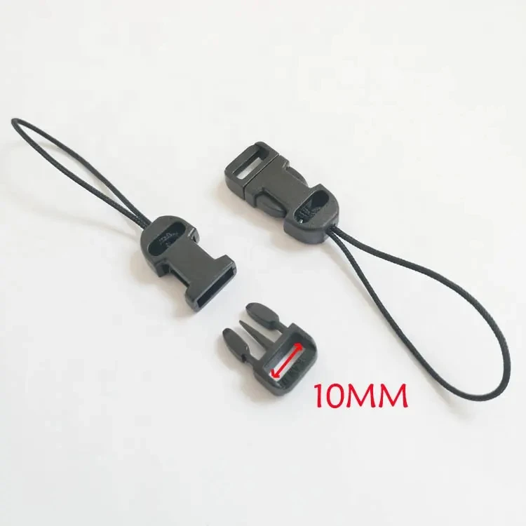 Detachable Buckle for Lanyard ID Badge Holder Mobile Phone Breakaway Plastic Buckles Camera Key Lanyard Accessories