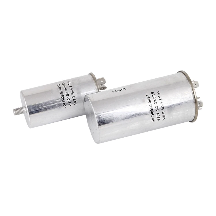 Screw Terminal HMP AC Motor Running Film Capacitors Super 600v ac 10uf 16uf Capacitor For Car Air Conditioner