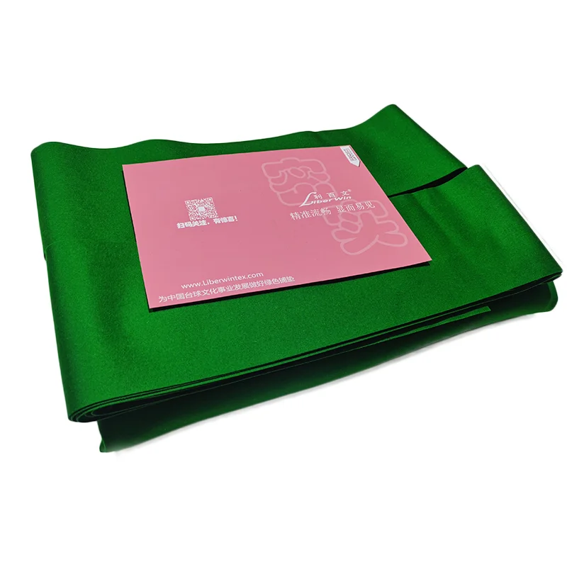 High Quality Liberwin snooker cloth 6811 table for Outdoor use or general club and beginners felt