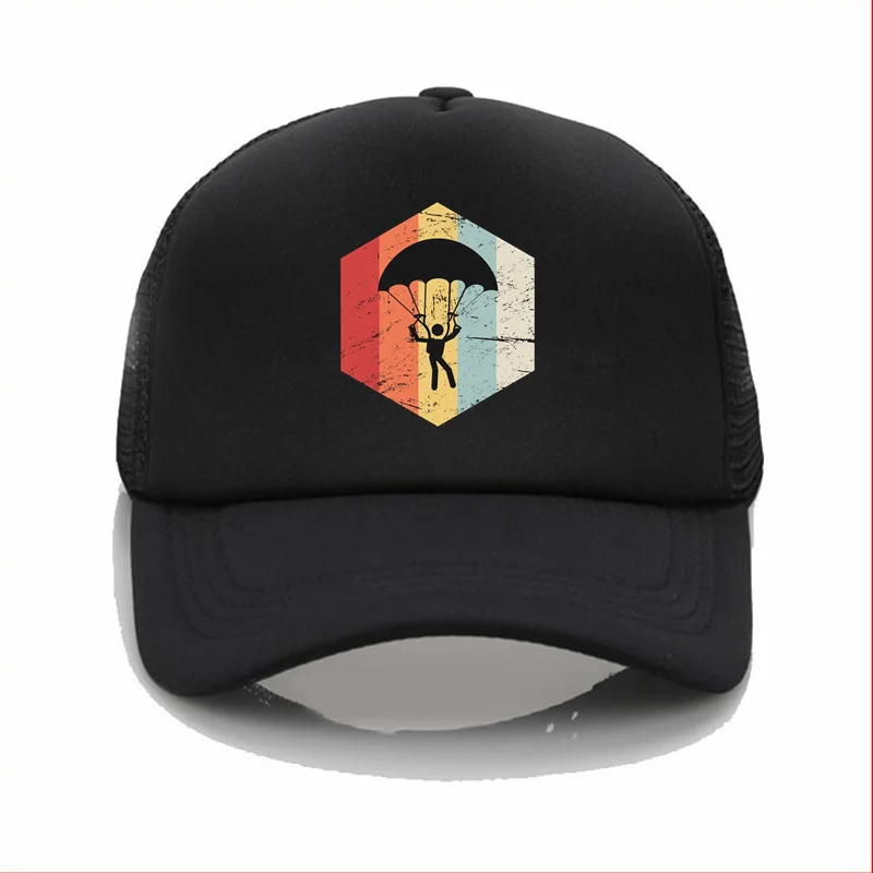 
Mens Women Kids Caps hat baseball Retro 70s Skydiving Parachute Icon branded face fishing summer anime world series dome sealer 