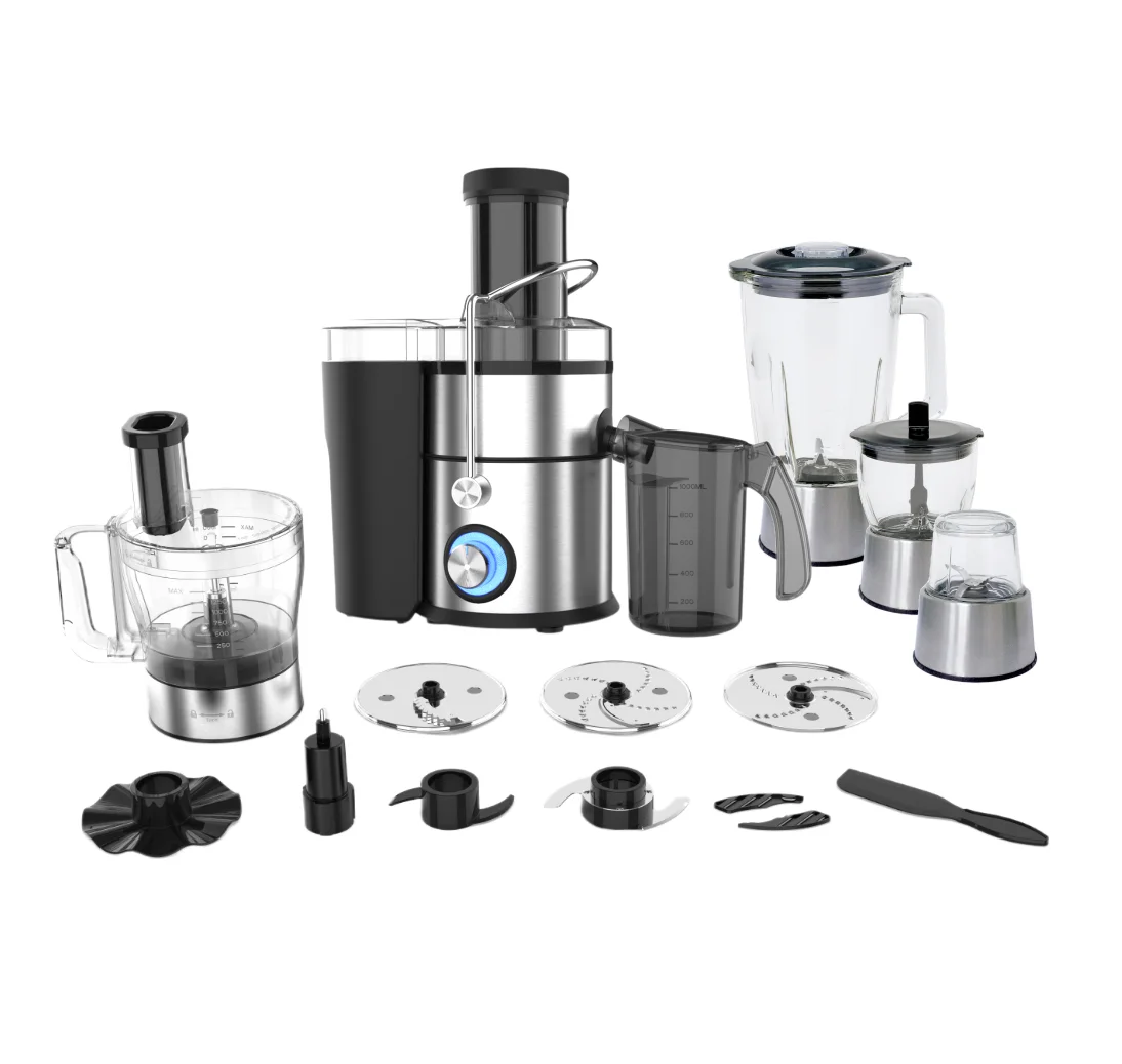 cafulong multi function food processor juicer extractor blender grinder meat chopper all in 1 home appliances
