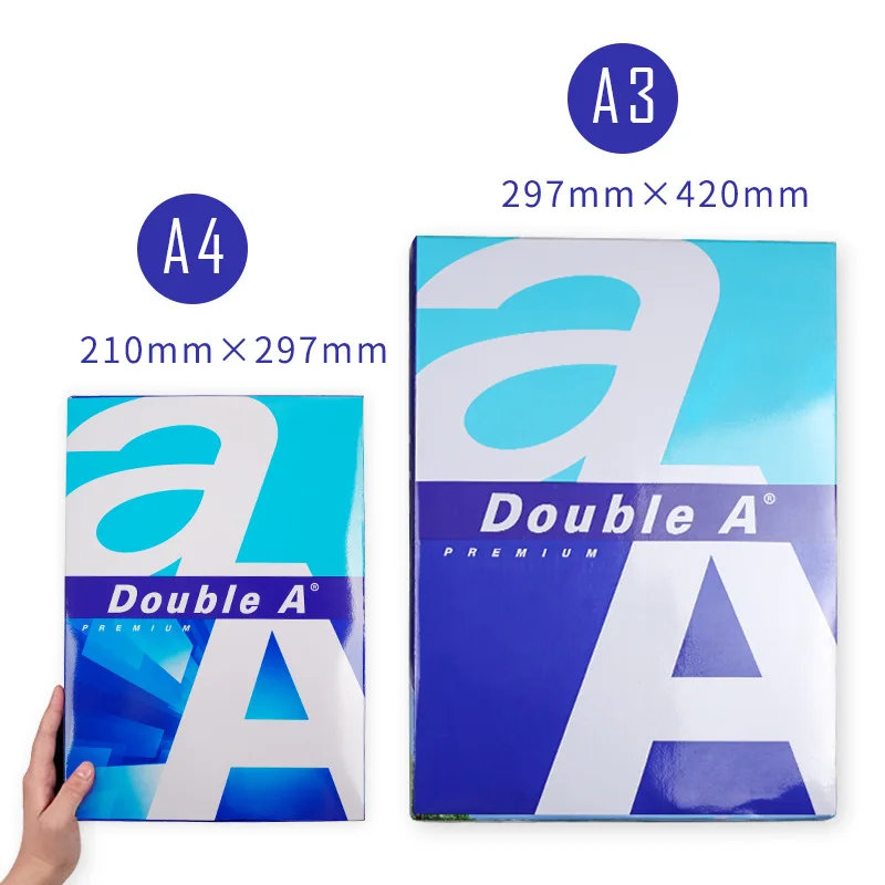 Double a COPY A4 80 GSM 70 Gram Copy Paper in Stock for School Used