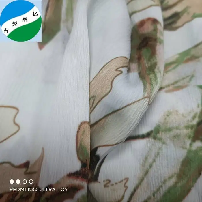 Новый продукт больше дизайнов тканая 100% полиэфирная креповая ткань с принтом по хорошей цене в компании pinyi.