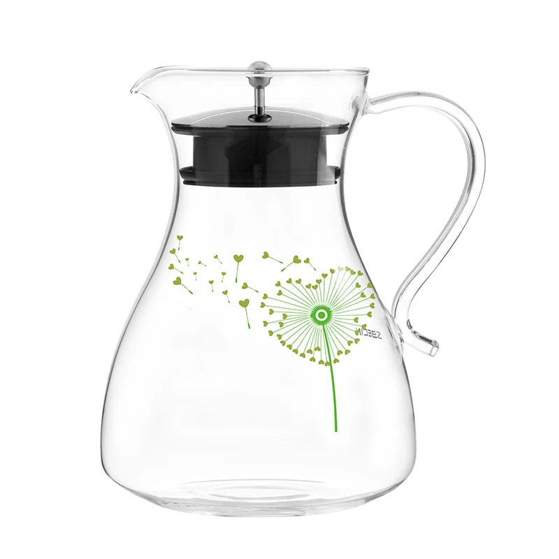 Stock Clearance Big Discount Glass Pitcher Fruit Tea Water Jars For Kitchen Water Kettle