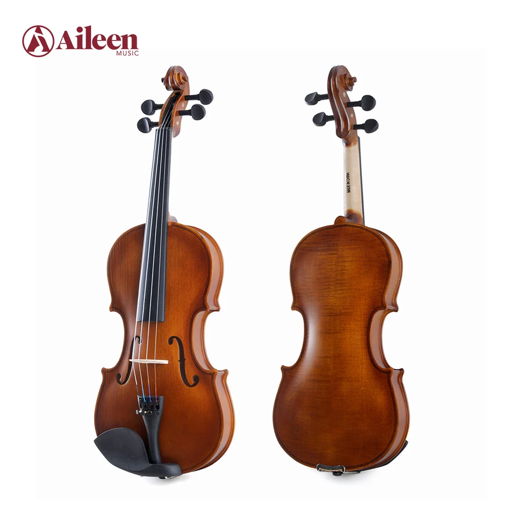VG001HPM Metal Tailpiece Student 4/4 Profesional Violin Instrument with Flamed Veneer