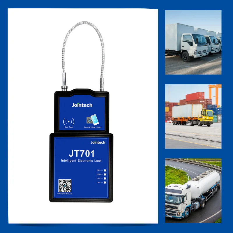 JT701 GPS Seal Lock Tracker Jointech GPS Lock for Container Real-time Tracking Remote Control Tamper Alert GPS Lock Tracker