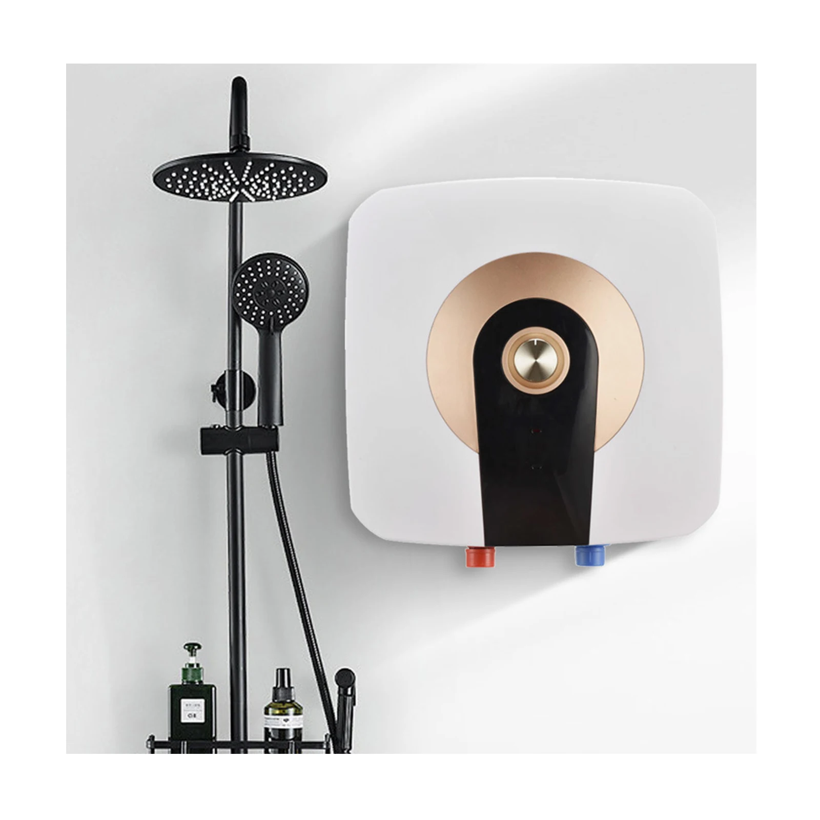 Mini-Tank Electric Water Heater 15L 1500W  Instant Hot Water Heater for Kitchen Under Sink Counter Rv Tr Trailer Home Appliance