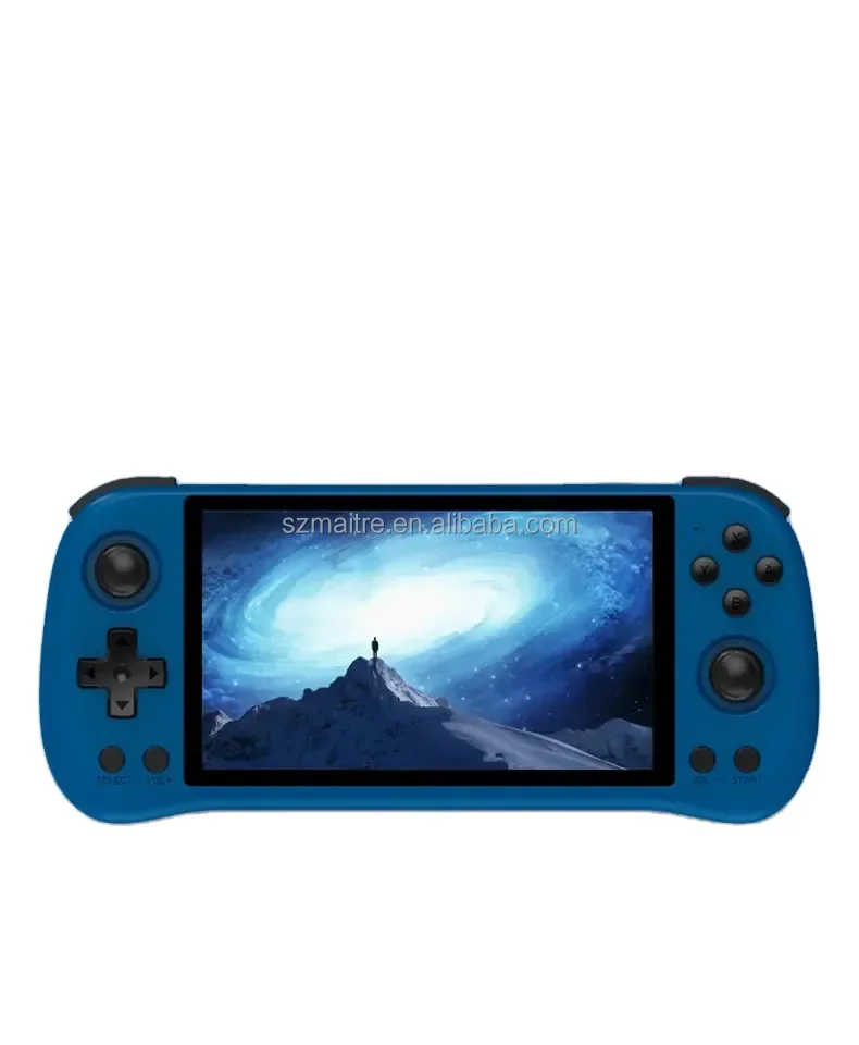 Newest X55 Handle Gaming Player Video X55 Model Powkiddy Classic 5.5 INCH IPS Consola Pre-install Games Supporting Controller