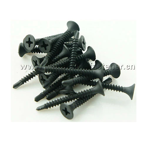 black phosphate drywall wood screw