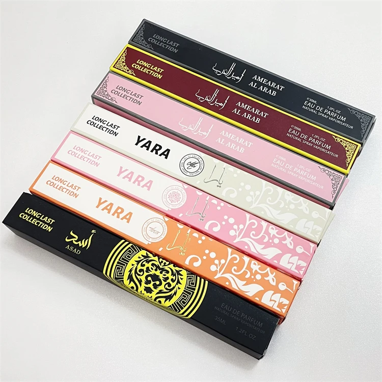 Hot Sales Original Pocket Spray Unisex Eau de Parfum Travel Size 35ML 33ML Mini Dubai Arabic Perfumes-Wholesale