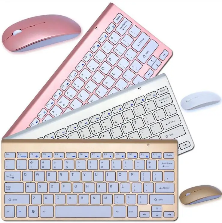 High Quality Wireless Keyboard Mouse Combos 78Keys Mini BT Keyboard And Mouse Set For TV Laptop