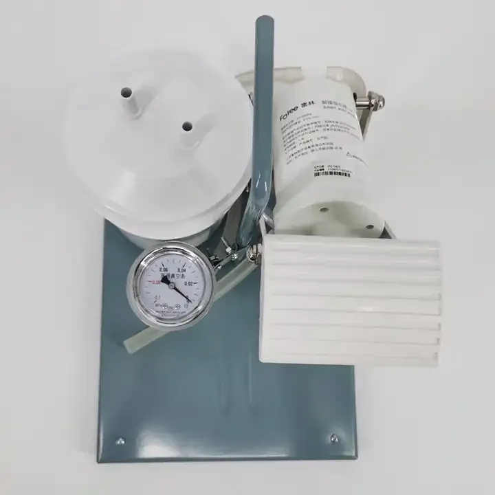 Medical Floor Type Foot Operation Suction Machine Apparatus Vacuum Suction Jar Manual Foot Operated Phlegm Pedal Suction